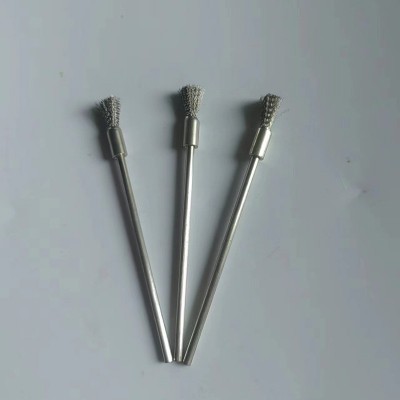 厂家直供加长钢丝笔刷不锈钢钢丝笔刷铜丝笔刷电磨加长杆钢丝笔刷